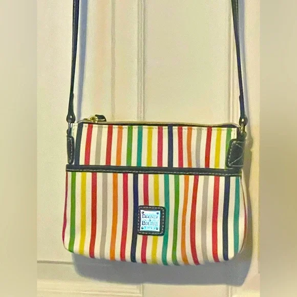 Dooney & Bourke ginger pouchette crossbody. Like new condition. - Picture 6 of 13